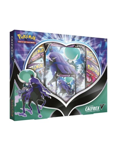 Pokemon Collezione Regno Glaciale Calyrex V Cavaliere Spettrale GAM60159-2 Futurart | Futurartshop.com