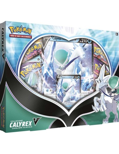 Pokemon Collezione Regno Glaciale Calyrex V Cavaliere Glaciale GAM60159-1 Futurart | Futurartshop.com