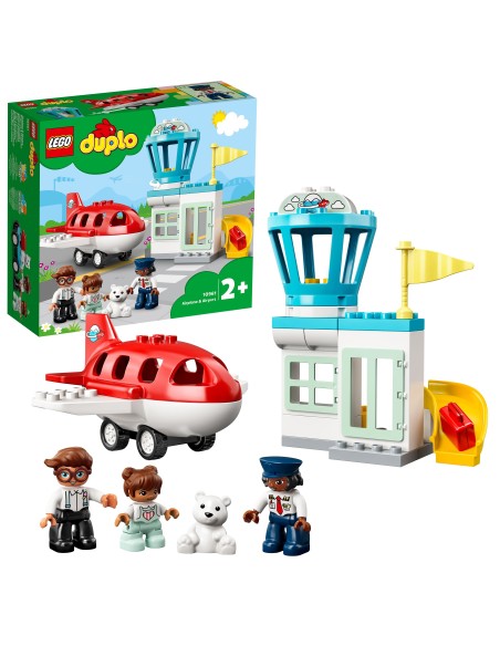 Lego Duplo 10961-plane and airport LEG6361673 Lego | Futurartshop.com