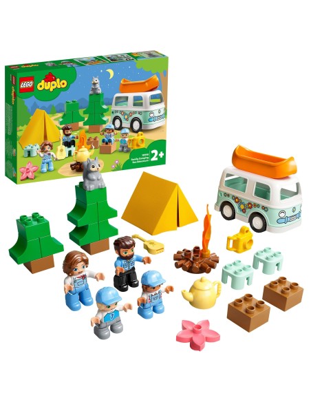 Lego Duplo 10946-Family Adventure on the camper van LEG6332205 Lego | Futurartshop.com