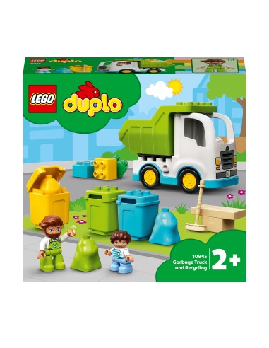 Lego Duplo 10945 - garbage truck and recycling LEG6332203 Lego | Futurartshop.com
