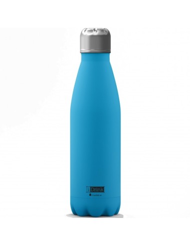 I Drink - Borraccia termica Azzurra 500 ml in Acciaio TOTID0001 Futurart | Futurartshop.com