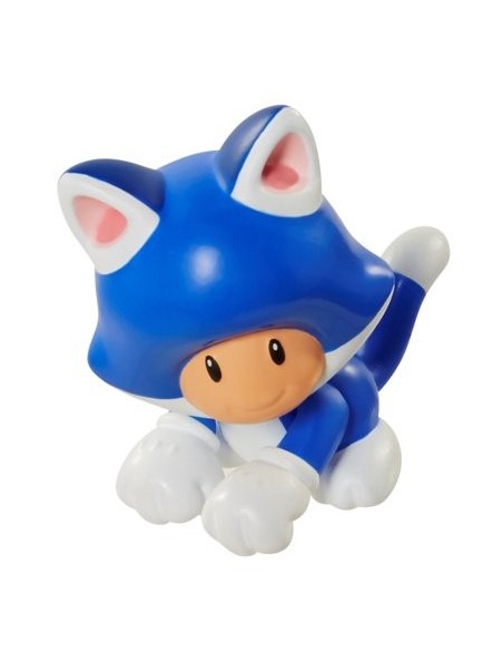 Super Mario - Personaggio Cat Toad JAK91428 Jakks Pacific | Futurartshop.com