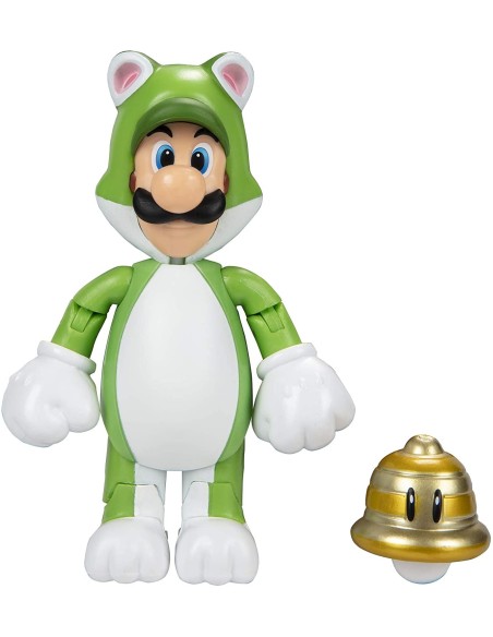 Super Mario - Cat Luigi JAK91448 Jakks Pacific | Futurartshop.com