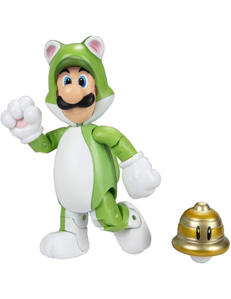Super Mario - Cat Luigi JAK91448 Jakks Pacific | Futurartshop.com