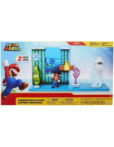 Super Mario - Playset Underwater JAK40018 Jakks Pacific | Futurartshop.com