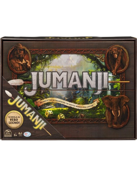 Jumanji in legno total refresh SPI20134045 Spin master | Futurartshop.com