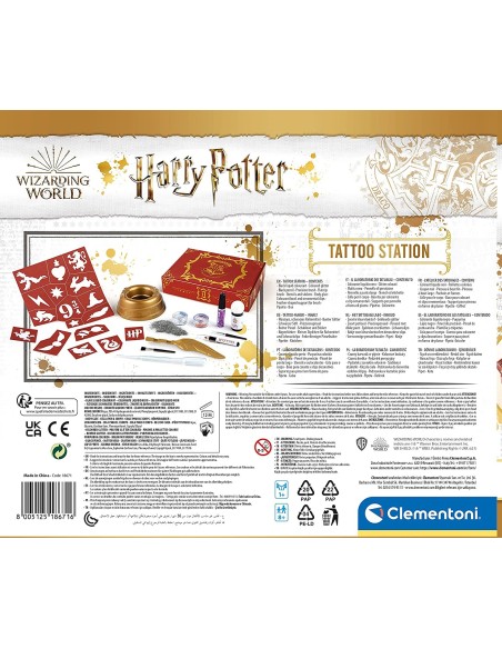 Harry Potter Laboratorio dei Tatuaggi CLE18671 Clementoni | Futurartshop.com