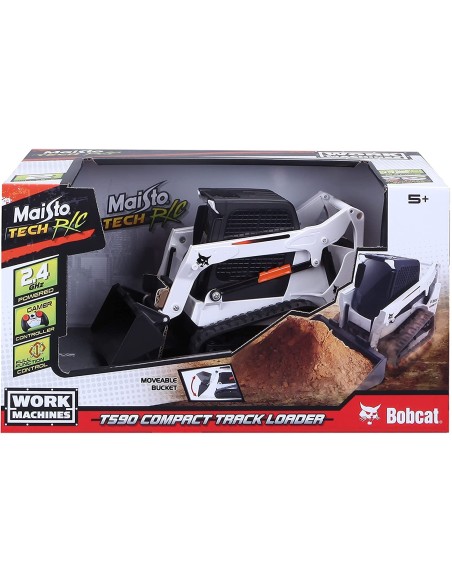 Maisto-Bobcat T590 remote control compact track loader GOL82183 Goliath | Futurartshop.com