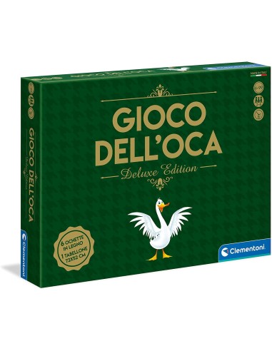 Gioco dell'oca Deluxe edition CLE16632 Clementoni | Futurartshop.com