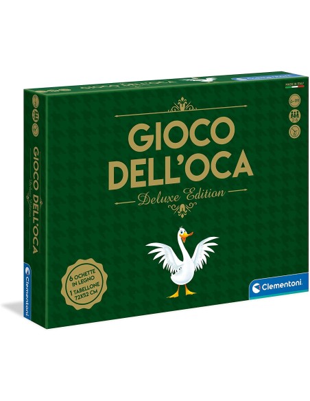Gioco dell'oca Deluxe edition CLE16632 Clementoni | Futurartshop.com
