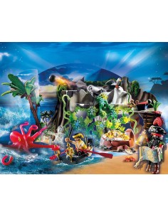 PlayMobil 70322 - Advent Calendar The Pirate's lair PLA70322 Playmobil | Futurartshop.com 2