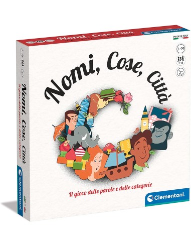 Names Things city boxed game CLE16634 Clementoni | Futurartshop.com