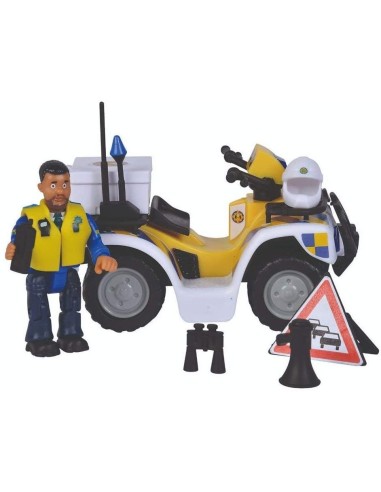 Sam Il Pompiere Quad della Polizia SIM109251093038 Simba Toys | Futurartshop.com