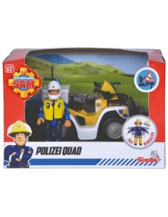 Sam the police Quad firefighter SIM109251093038 Simba Toys | Futurartshop.com 2