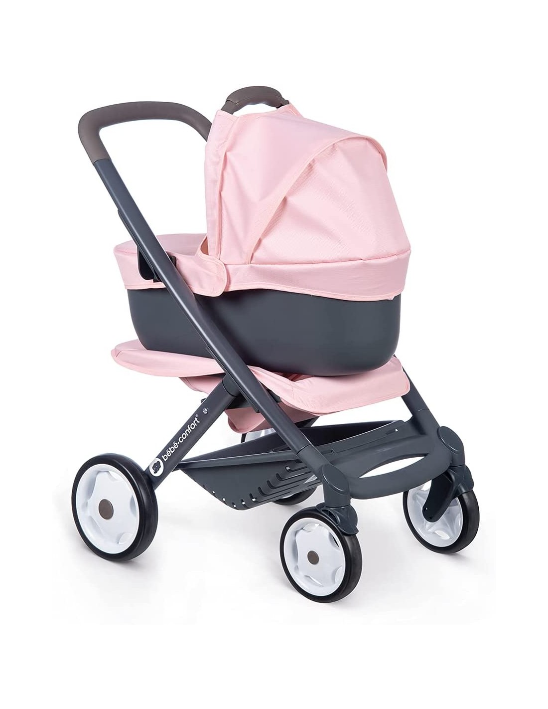 Bébé Confort-pink pram stroller 3 in 1 Simba Toys | Futurartshop