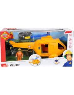 Sam El Bombero Helicóptero Wallaby 2 SIM109251002038 Simba Toys- Futurartshop.com