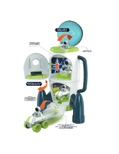Space exploration-rocket with 2 astronauts VIL88104 Villa Giocattoli | Futurartshop.com 2