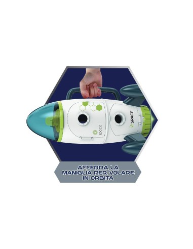 Space exploration-rocket with 2 astronauts VIL88104 Villa Giocattoli | Futurartshop.com