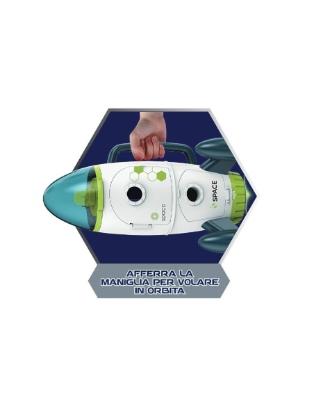 Space exploration-rocket with 2 astronauts VIL88104 Villa Giocattoli | Futurartshop.com