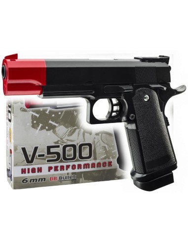 Pistola Aria Compressa V-500 calibro 6 mm BB bullet VILV-500 Villa Giocattoli | Futurartshop.com