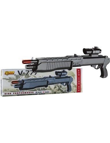 Fucile a Pompa V-777 calibro 6mm BB bullet VILV-777 Villa Giocattoli | Futurartshop.com