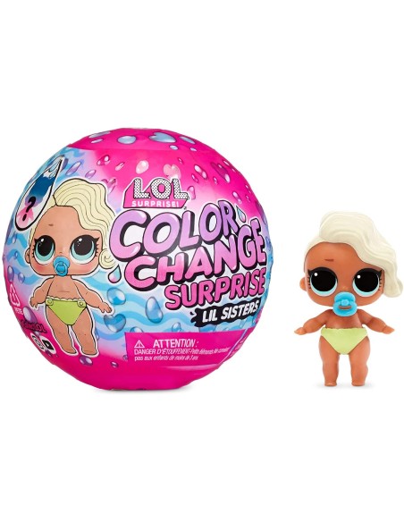 LoL Surprise Doll Color Change LiL sisters LEN576327 MGA | Futurartshop.com