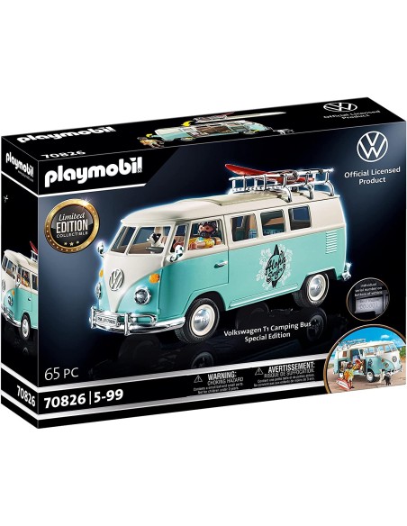 Playmobil 70826 Volkswagen Bulli T1 special edition PLA70826 Playmobil | Futurartshop.com