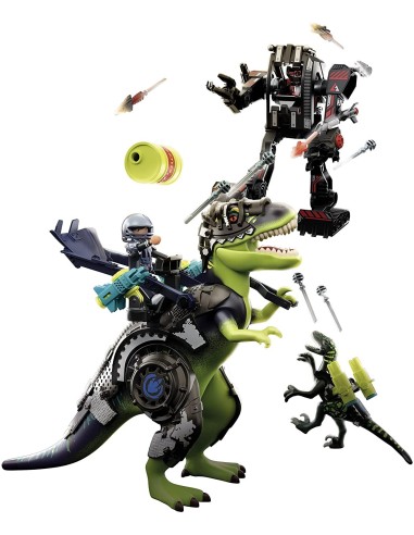 PlayMobil Dino Rise 70624 - T-rex battaglia tra giganti PLA70624 Playmobil | Futurartshop.com