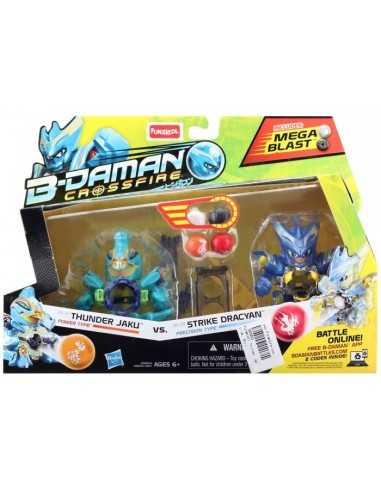 B-daman personaggi Thunder Jaku e Strike Dracyan TOYA5693E250/THU Hasbro | Futurartshop.com