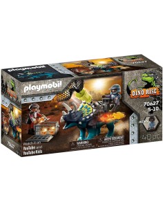 PlayMobil Dino Rise 70627-Triceratops assault on Le stones PLA70627 Playmobil | Futurartshop.com