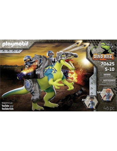 PlayMobil Dino Rise 70625 - Spinosauro potere della doppia dif PLA70625 Playmobil | Futurartshop.com