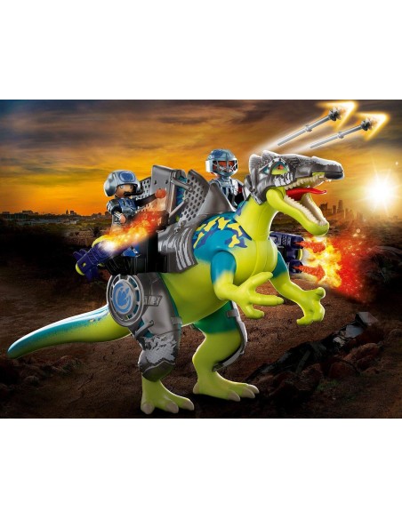 PlayMobil Dino Rise 70625-Spinosaurus power of the double dif PLA70625 Playmobil | Futurartshop.com