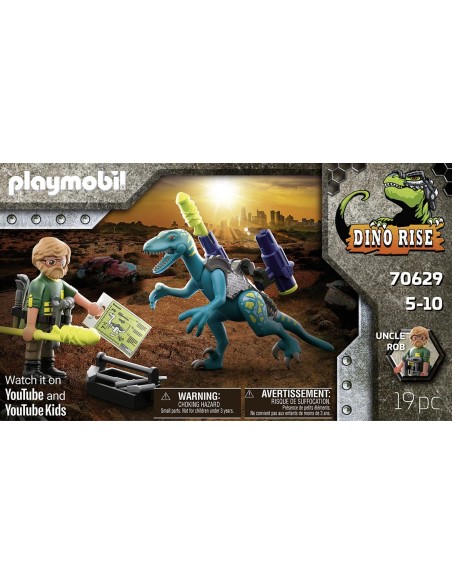 PlayMobil Dino Rise 70629-Uncle Rob Armaments PLA70629 Playmobil | Futurartshop.com