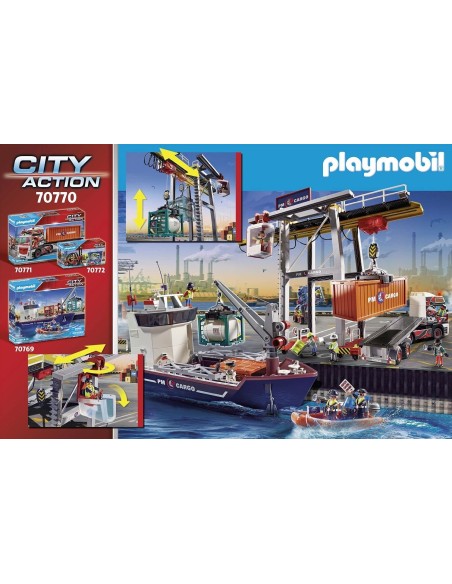 PlayMobil City Action 70770 - Rampa di carico mobile PLA70770 Playmobil | Futurartshop.com
