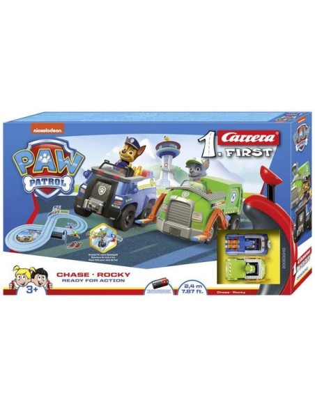 Pista Paw Patrol Ready for Action con 2 veicoli STA20063040 Carrera go | Futurartshop.com