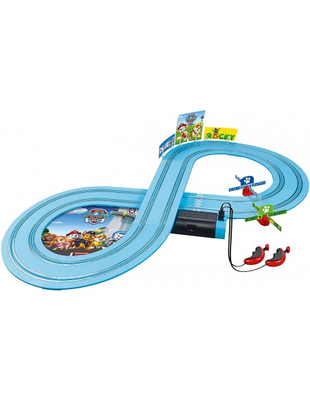 Paw Patrol ready for Action track with 2 vehicles STA20063040 Carrera go- Futurartshop.com