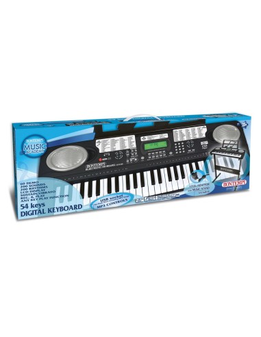 Digital keyboard 54 keys medium pitch with game BON16 5425 Bontempi | Futurartshop.com
