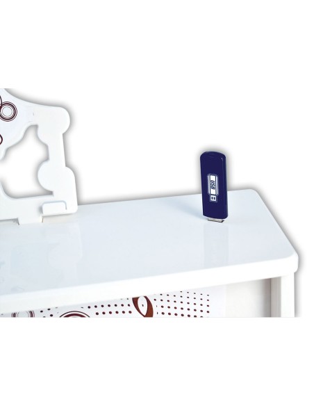 Vertical top with USB microphone BON10 8000 Bontempi | Futurartshop.com