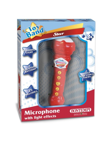 Karaoke microphone with light effects BON41 2010 Bontempi | Futurartshop.com