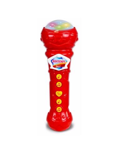 Microfono karaoke con effetti luminosi BON41 2010 Bontempi | Futurartshop.com
