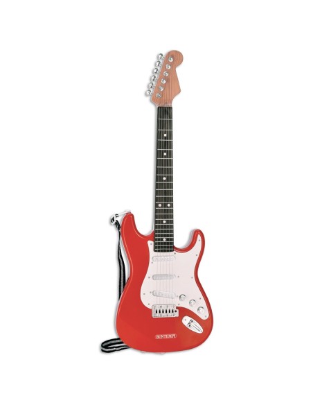 6 string electronic guitar with shoulder strap BON24 1300 Bontempi | Futurartshop.com