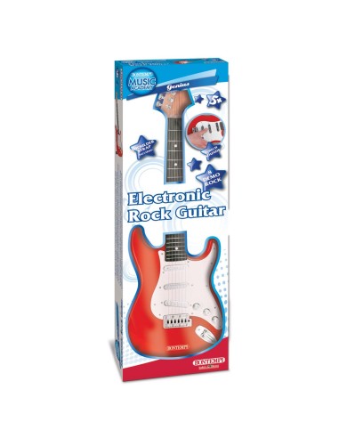 6 string electronic guitar with shoulder strap BON24 1300 Bontempi | Futurartshop.com