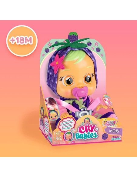 Cry Babies Tutti Frutti Bambola Mori Mora IMC81383 IMC Toys | Futurartshop.com