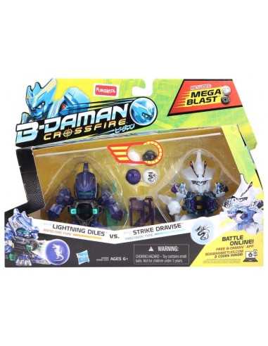 B-Daman Diles and Lightning Strike characters Dravise TOYA5693E520/LIG Hasbro | Futurartshop.com