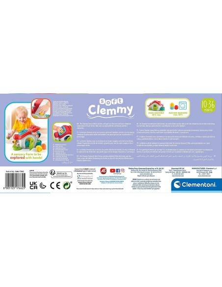 Soft Clemmy-sensory farm CLE17662 Clementoni | Futurartshop.com