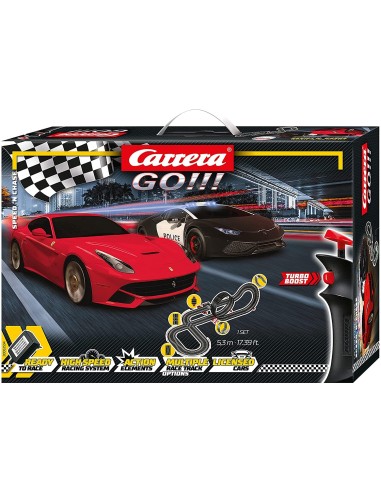 Speed'n Chase track 5.3 meters with 2 cars STA20062534 Carrera go | Futurartshop.com