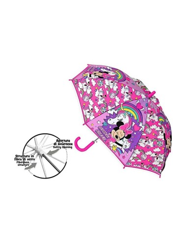 Disney Minnie Ombrello manuale unicorn CORD02511 MC Coriex | Futurartshop.com