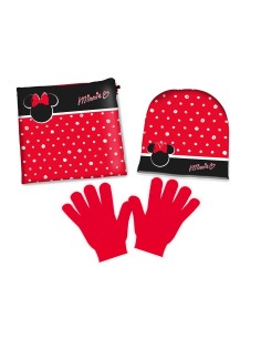 Disney Minnie Set Guanti sciarpa e cappello Taglia 54 CORD01222 MC/54 Coriex | Futurartshop.com