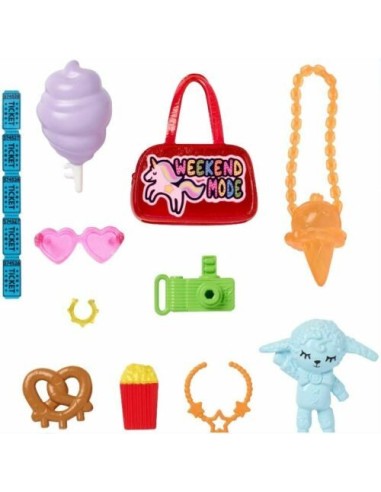 Barbie confezione accessori fine settimana divertente TOYFND48/GHX35 Mattel | Futurartshop.com